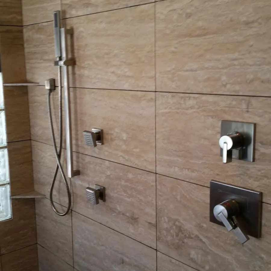 Shower fixture installation for Frozen Pipe Repair in Vermillion
